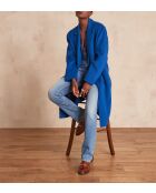 Fabien Double Face blauer Mantel