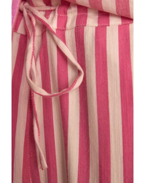 Blassrosa Prune P Stripe Hose