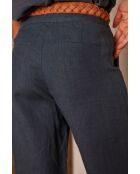 Pio P Linen Anthrazithose