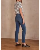 Dunkelindigofarbene Nalla Jeanshose