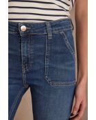 Dunkelindigofarbene Nalla Jeanshose