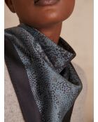 Foulard Encre canard foncé