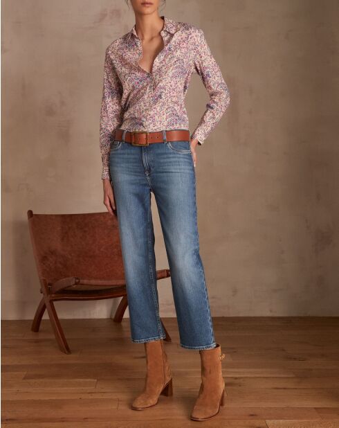 Louisy cropped, licht gewassen broek