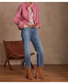 Louisy cropped, licht gewassen broek