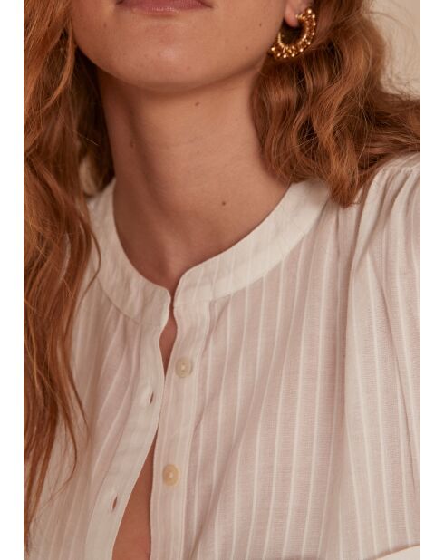 Caroline Bl witte blouse