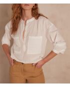 Caroline Bl weiße Bluse