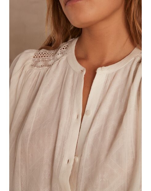 Carolane Bl Uni-Stringbluse