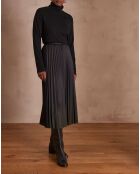 Khakifarbener Faltenrock Telara J