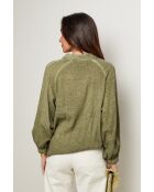 Top Yolina 100% Coton kaki