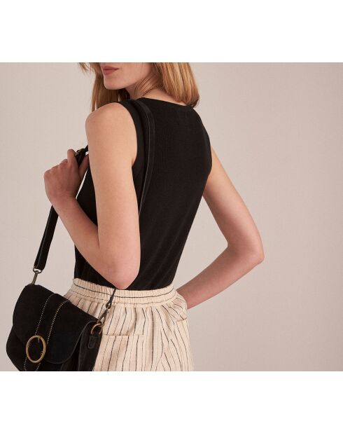 Canotta nera Presioza