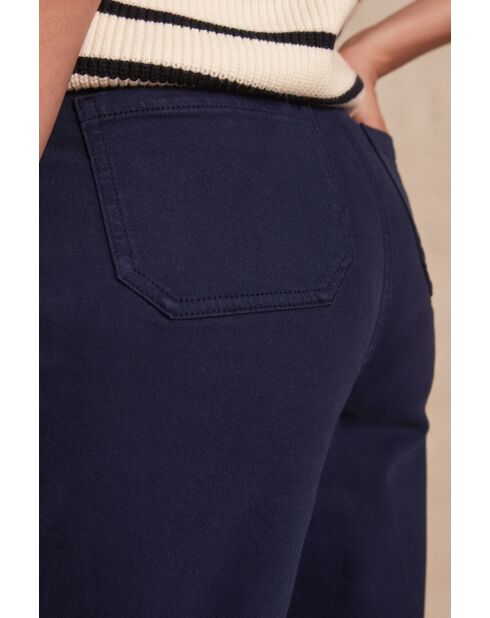 Blauwe overgeverfde broek van Osiris