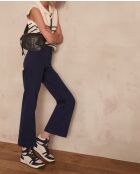 Blauwe overgeverfde broek van Osiris