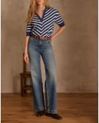 Leicht gewaschene Jeanshose Lisa, groß