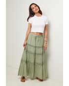 Jupe Anaya 100% Coton verte