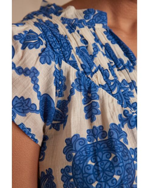 Billie Bl Imp königsblaue Bluse