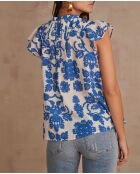 Billie Bl Imp königsblaue Bluse