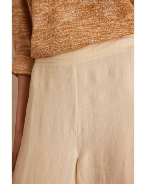 Pantaloni crema Bradley P Uni