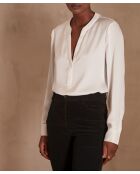 Blusa Marie Bl Uni ecru