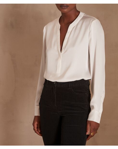 Blusa Marie Bl Uni ecru