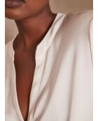 Blusa Marie Bl Uni ecru