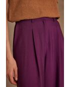 Flaubert P Uni dunkelfuchsiafarbene Hose