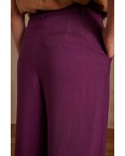Flaubert P Uni dunkelfuchsiafarbene Hose