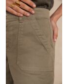 Overgeverfde broek Selyna Almond