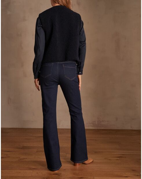 Lily Bootcut celadon broek