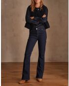 Lily Bootcut celadon broek