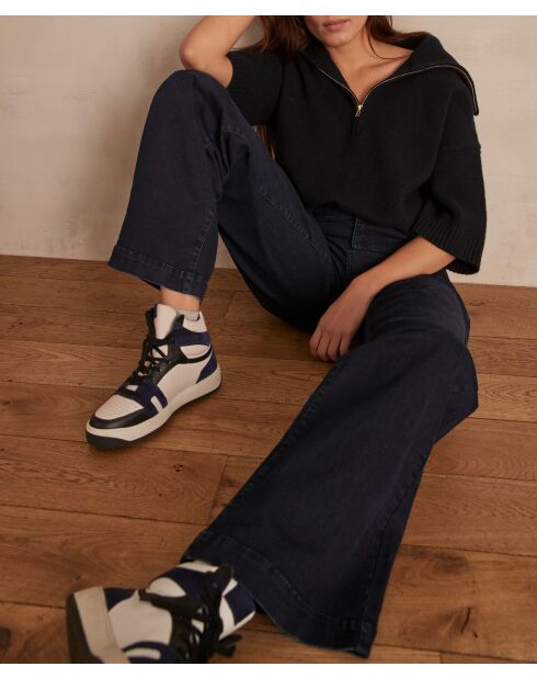 Dunkel gewaschene Sandy Jeanshose