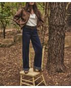 Dunkel gewaschene Sandy Jeanshose