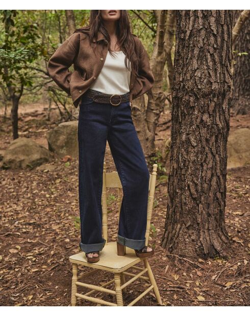 Dunkel gewaschene Sandy Jeanshose