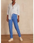 Pantalon Noor P Coton lavande
