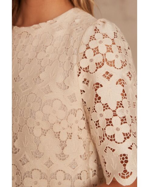 Alina R-jurk met kanten koordjes