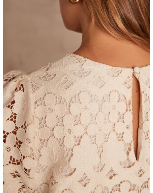 Alina R-jurk met kanten koordjes