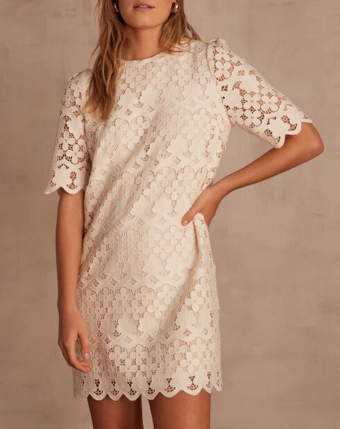 Alina R-jurk met kanten koordjes