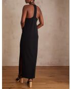 Abito in maglia nera Madeline R