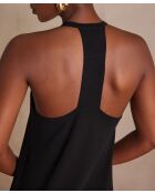 Abito in maglia nera Madeline R