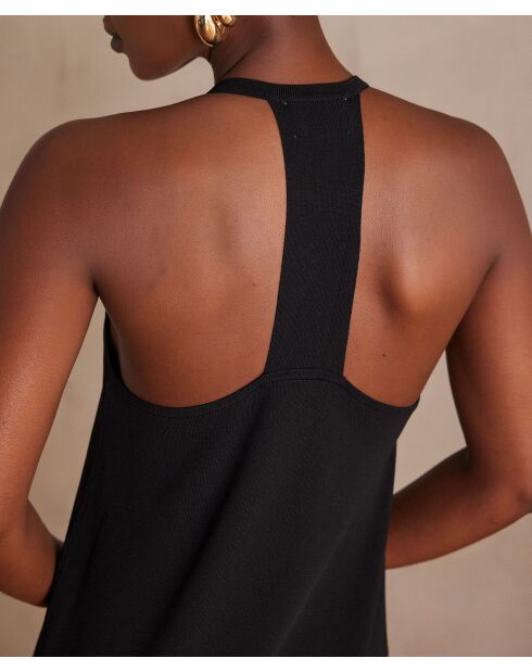 Abito in maglia nera Madeline R