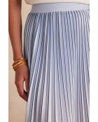 Darcy J himmelblauer Faltenrock