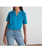 Blusa Maelle Bl turchese