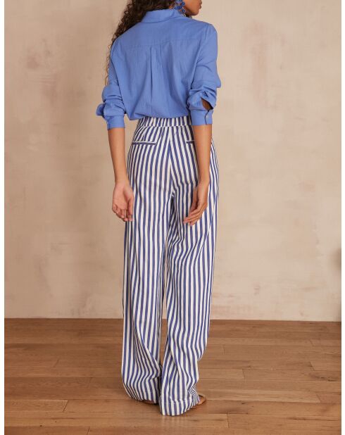 Patty P Stripe Himmelblaue Hose