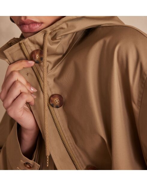 Parka Elfie Parka mit Blattmuster