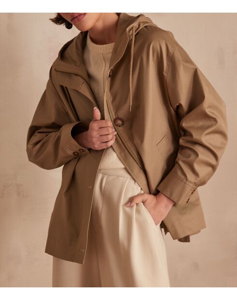 Parka Elfie Parka mit Blattmuster