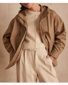 Parka Elfie Parka mit Blattmuster