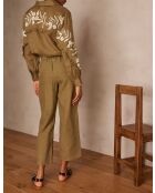 Pantalones Bastien P Linen Leaf