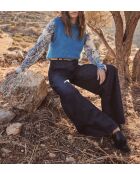 Daisy Wide Leg Celadon broek