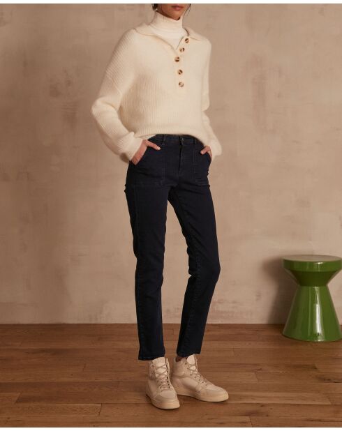 Dunkel gewaschene Jeanshose Nalla