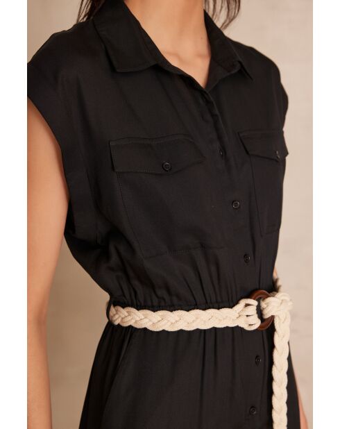 Tuta nera Leslie Overalls