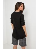 Top Maëlle 100% Lin noir
